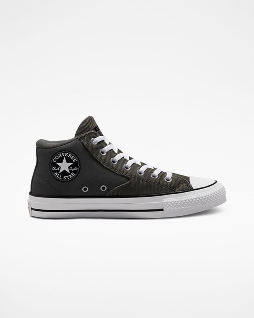 Men\'s Converse Chuck Taylor All Star Malden Street Workwear High Top Shoes Grey / Black / White | AU 48365K